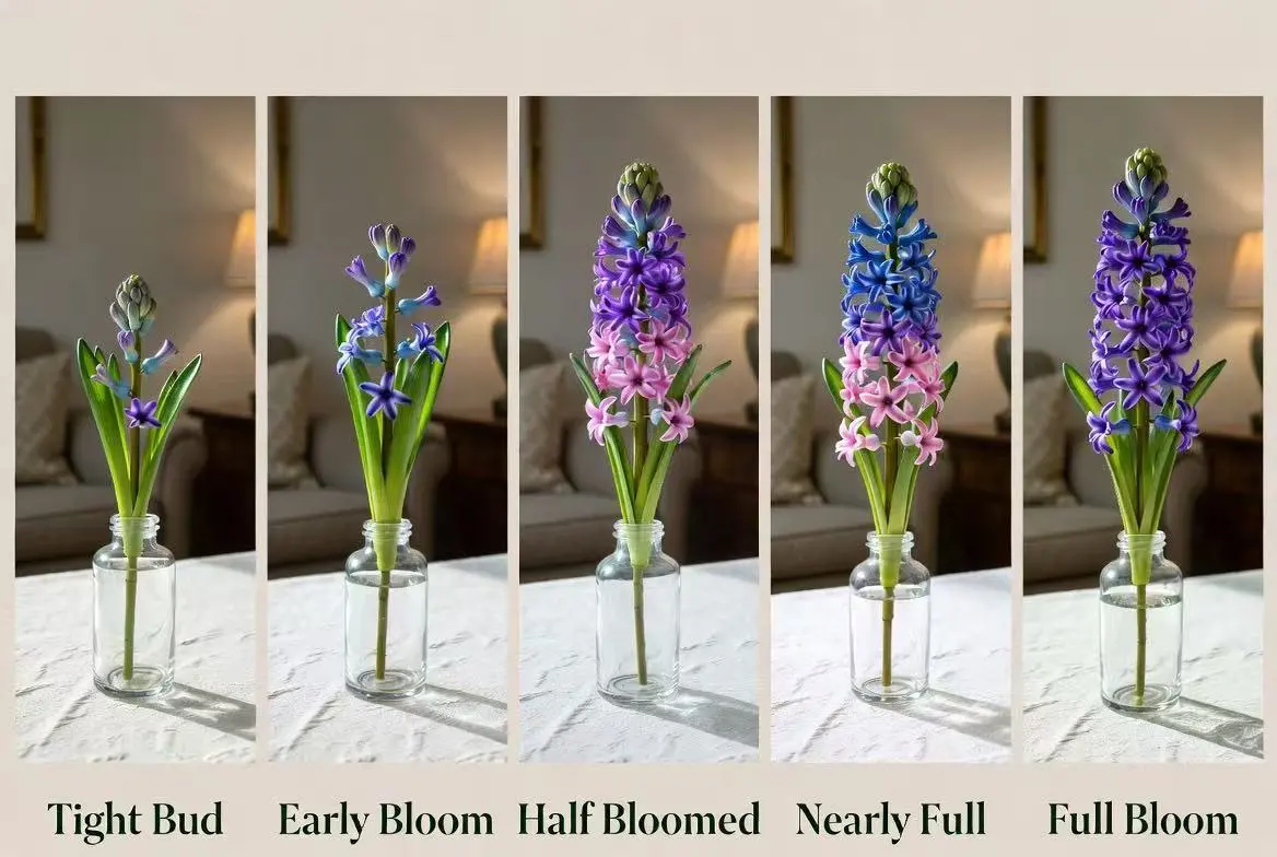 Artificial Half Bloomed Hyacinth