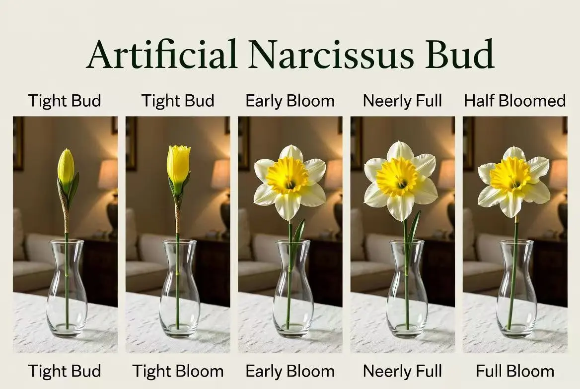 Artificial Narcissus Bud
