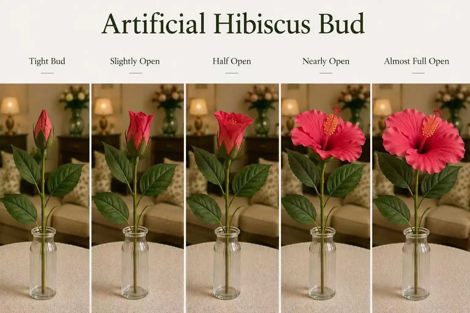 Artificial Hibiscus Bud