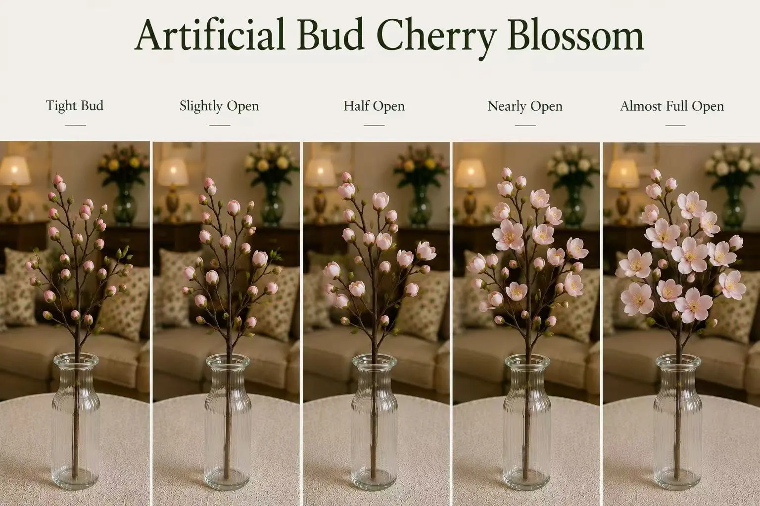 artificial ruffled crabapple