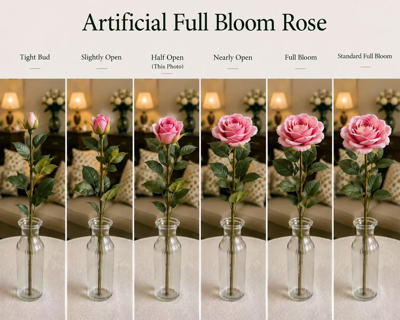 Why Choose Artificial Full Bloom Rose for Luxury Event Decor?