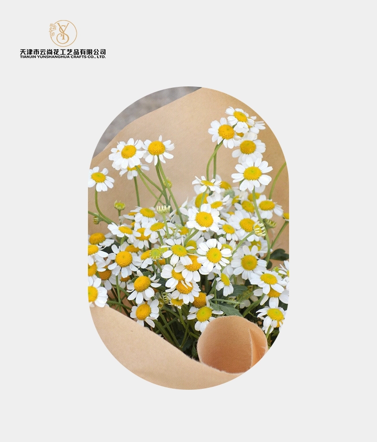 Artificial Full Bloom Single Daisy