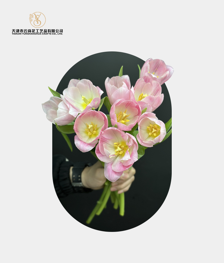 Artificial Full Bloom Single Tulip