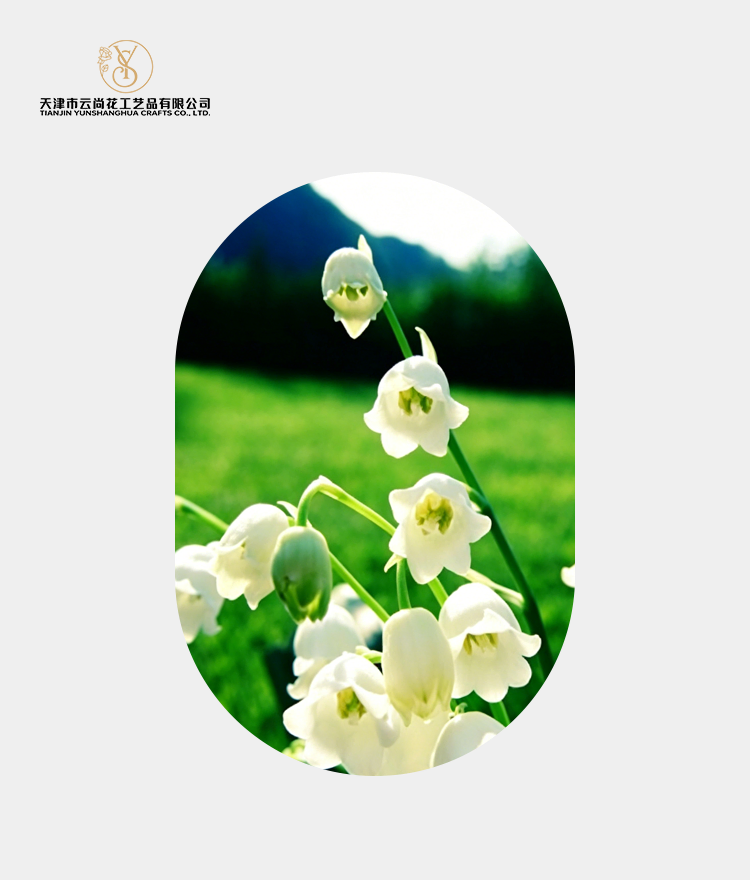 Artificial Fully Bloomed Standard Lily Of The Valley