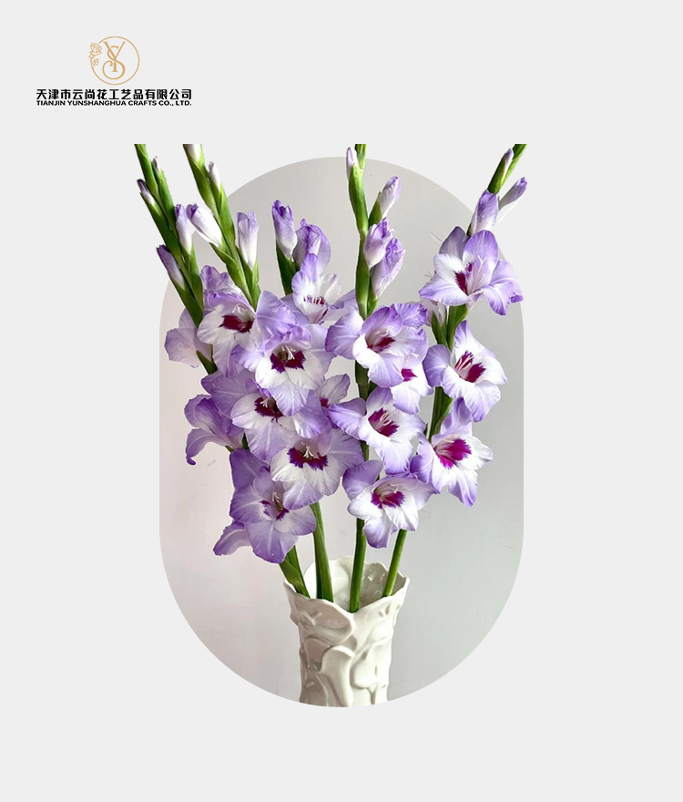 Artificial Standard Full Bloom Gladiolus